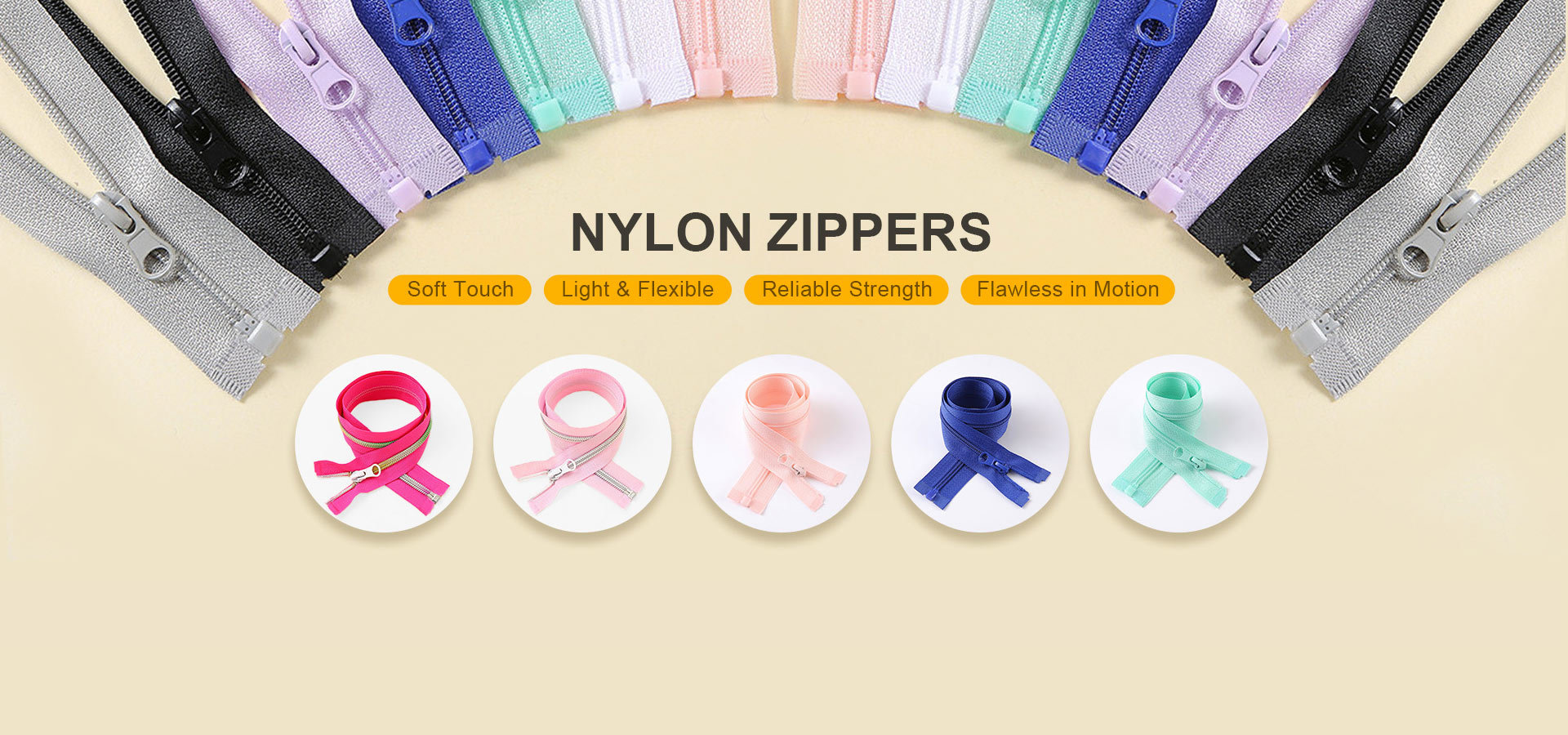 Quality Resin Zipper factory
