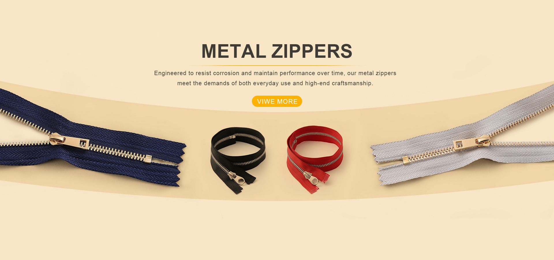 Quality Resin Zipper factory