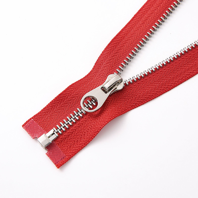 Wear Resistant Garments #5 Metal Teeth Zipper With Auto Lock Slider