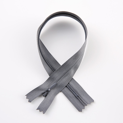 #3 Nylon Invisible Zippers Cycling Pocket Close End Zipper For Garment