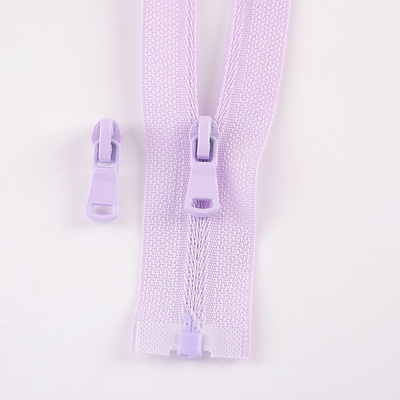 #3 Omkeerbare Nylon Plastic Ritssluiting Schuivers Luxe Afwerkingen Voor High-End Merken