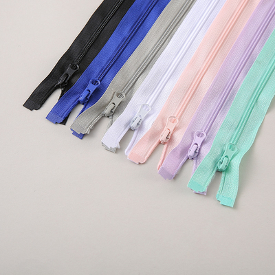 Home Textiles #3 Plastic Nylon Teeth Zippers Eco Friendly Tight Closure High Flexibility
