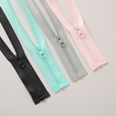 Flexible Closures Nylon Zippers #3 Fade Resistant With Innovative Design