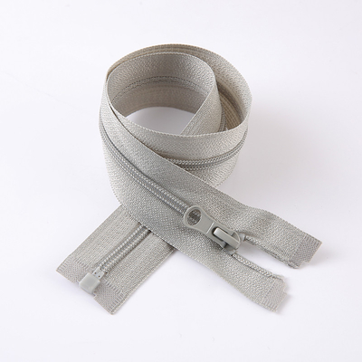 Open End 3# Nylon Zippers Color Matching For Branded Accessories