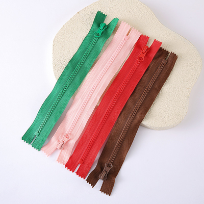 Reliable Decorative #5 Resin Teeth Close End Zippers With Luxurious Touch