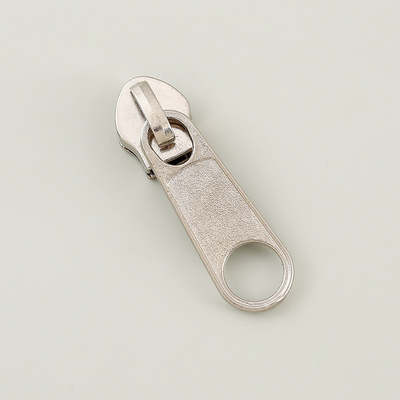 All In One Smooth Nylon Zipper Slider #3 - #10 Silver Finish Lightweight Durability