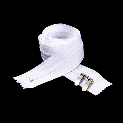 Abrasion Resistance #3 Nylon Zippers Lightweight Smooth Double Ended Zipper