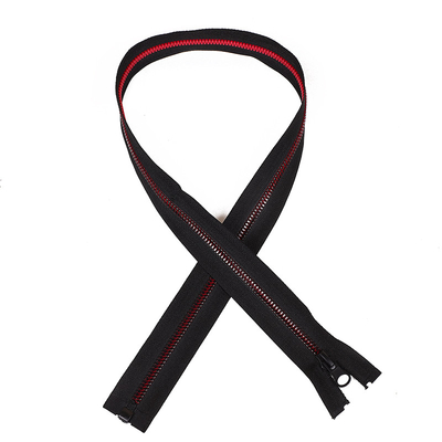 Corrosion Resistant #5 Resin Coil Zipper Double Open End For Workwear
